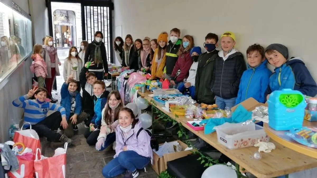 Die engagierten HIB-Schüler