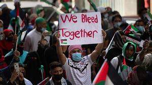 Proteste gegen den israelischen Angriffe in Gaza 