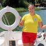 Viktoria Hinteregger verbringt den größten Teil ihrer Freizeit am See