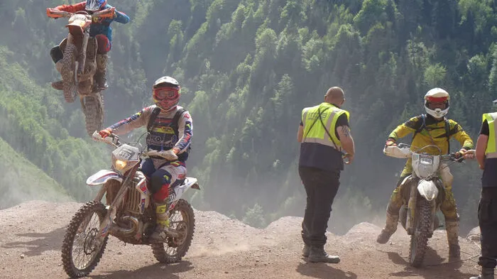 Spektaluäre Szenen bekamen die Besucher beim 25. Erzbergrodeo am Sonntag zu sehen.