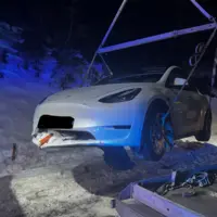 Der Unfall ereignete sich zwischen Neuhaus und Taschelbach, Gemeinde Gaming