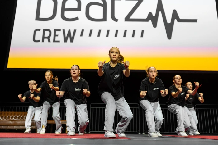 Die beatz CREW aus der Steiermark trat beim „Level Uptech“ auf