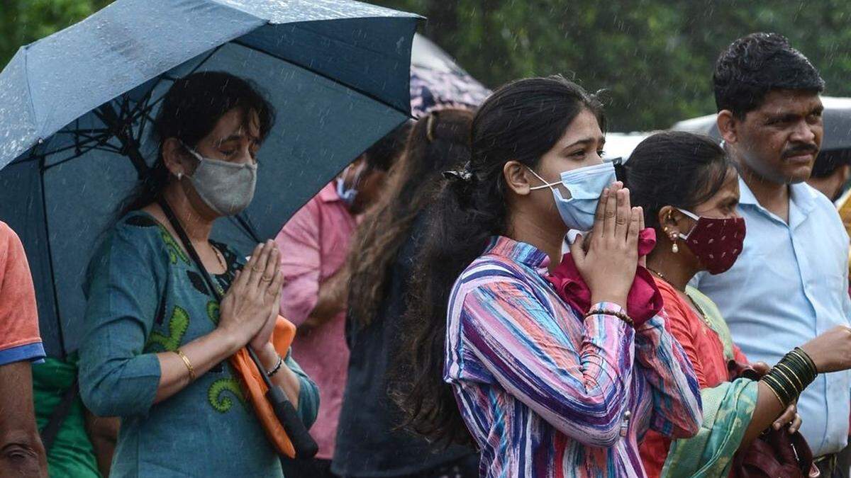 Indien ist von der Pandemie besonders betroffen 