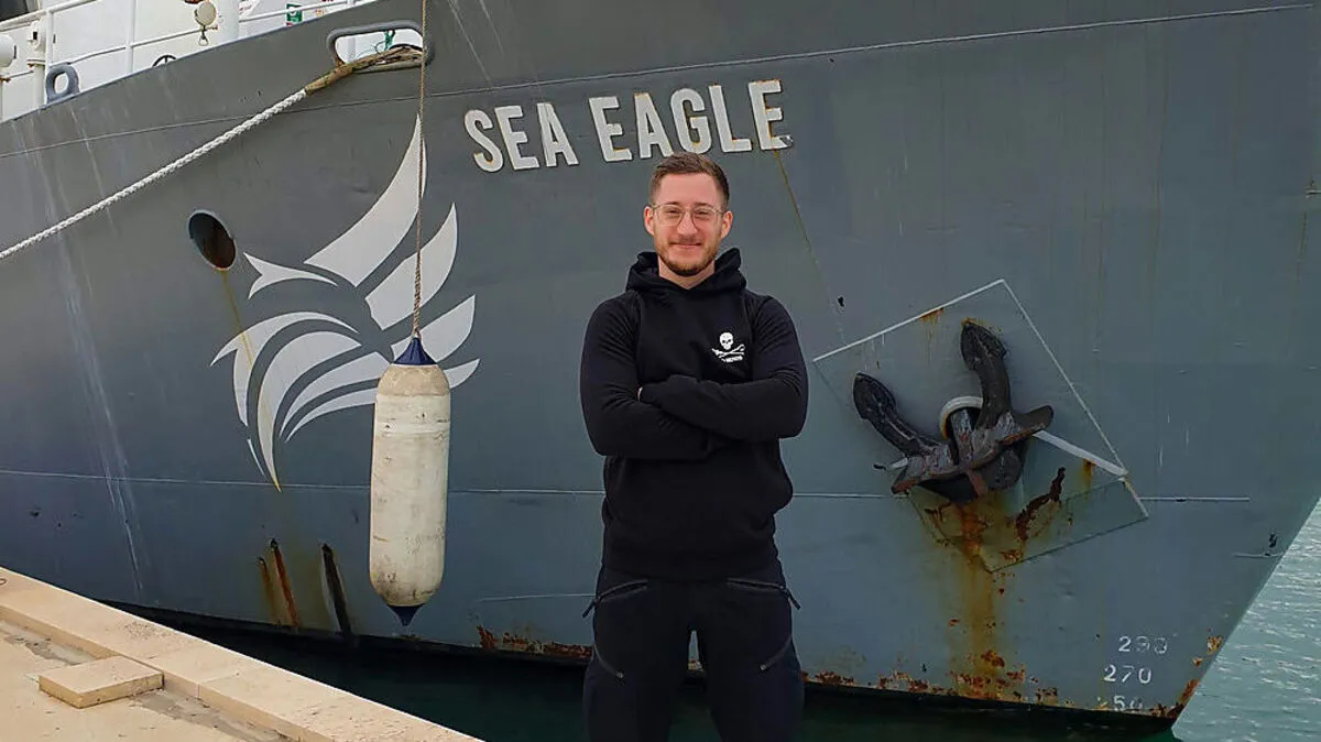 Markus Trebuch ist Obmann von Sea Sheperd Österreich