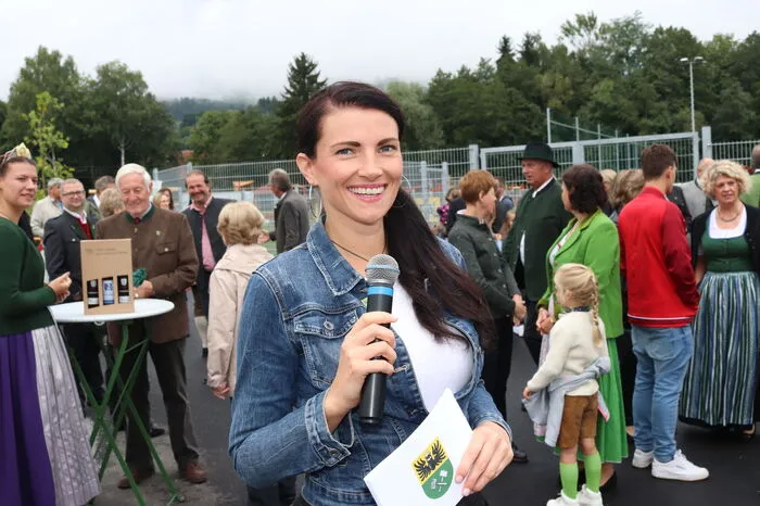 Silvia Gaich moderierte in ihrer bekannt humoristischen und professionellen Art den Festakt.