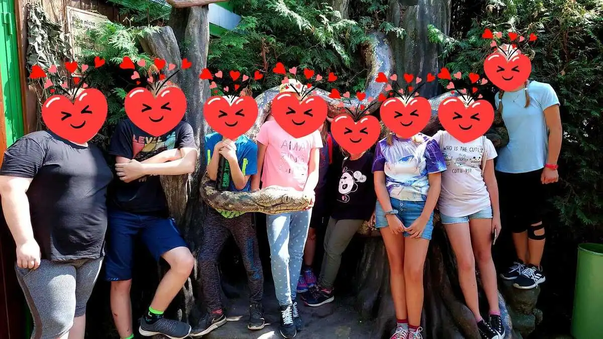 Im Vorjahr machte die Gruppe einen Abstecher zum Reptilienzoo Happ
