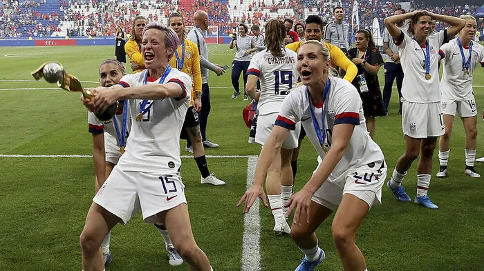 Jubel über das Sportliche hinaus: US-Frauen-Fußball-Team