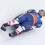 photographer: FIL / Michael Kristen // 05.01.2025 / 4. FIL Eberspächer Luge World Cup, Sigulda LAT, WC Latvia, Lettland, Mens Singles, picture: Jonas Müller AUT *** photographer FIL Michael Kristen 05 01 2025 4 FIL Eberspächer Luge World Cup, Sigulda LAT , WC Latvia, Latvia, Mens Singles, picture Jonas Müller AUT