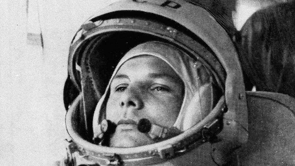 Juri Gagarin, der erste Mensch im All.