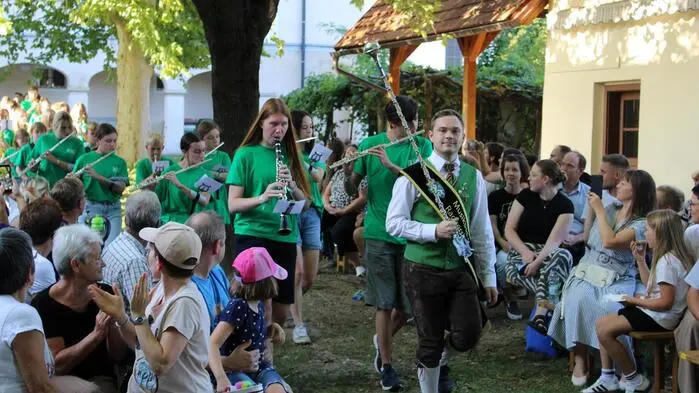 Radkersburgs Blasmusikbezirksobmann Wolfgang Haiden zeigte sich beim Abschlusskonzert des Bezirksjugendcamps beeindruckt: „Diese jungen Musikerinnen und Musiker sind unsere Zukunft“