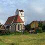 Der Kirchturm in St. Marxen in der Marktgemeinde Eberndorf in Kärnten wurde durch die heftigen Unwetter schwer beschädigt