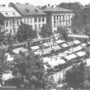 Der Benediktinermarkt in seiner Ursprungsform im Jahr 1948