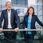 Wüstenrot-Chefin Susanne Riess und Wolfgang Hanzl (59). Er soll Vorstand der künftigen Wüstenrot-Bank werden
