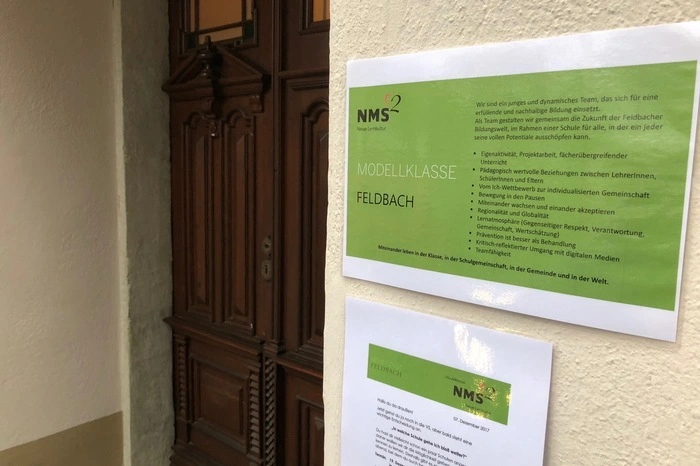 Im Kloster ist die Modellklasse der NMS II angesiedelt.