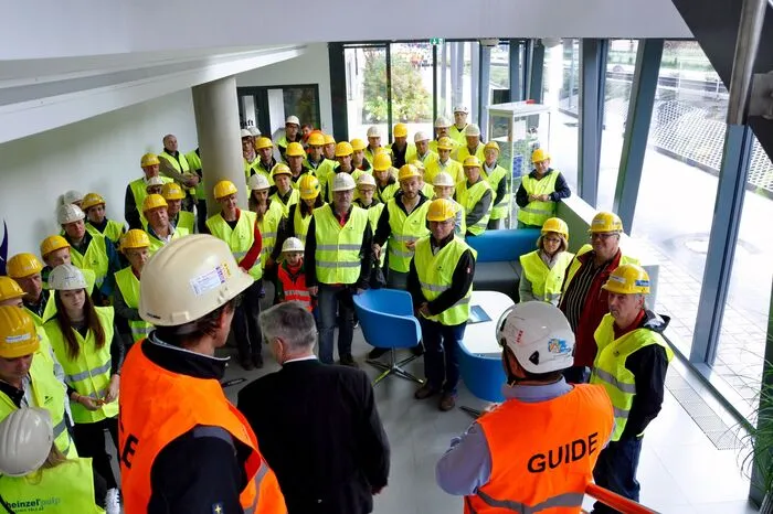 Bei den geführten Touren durch das Werk konnte man einen Blick hinter die Kulissen erhaschen.