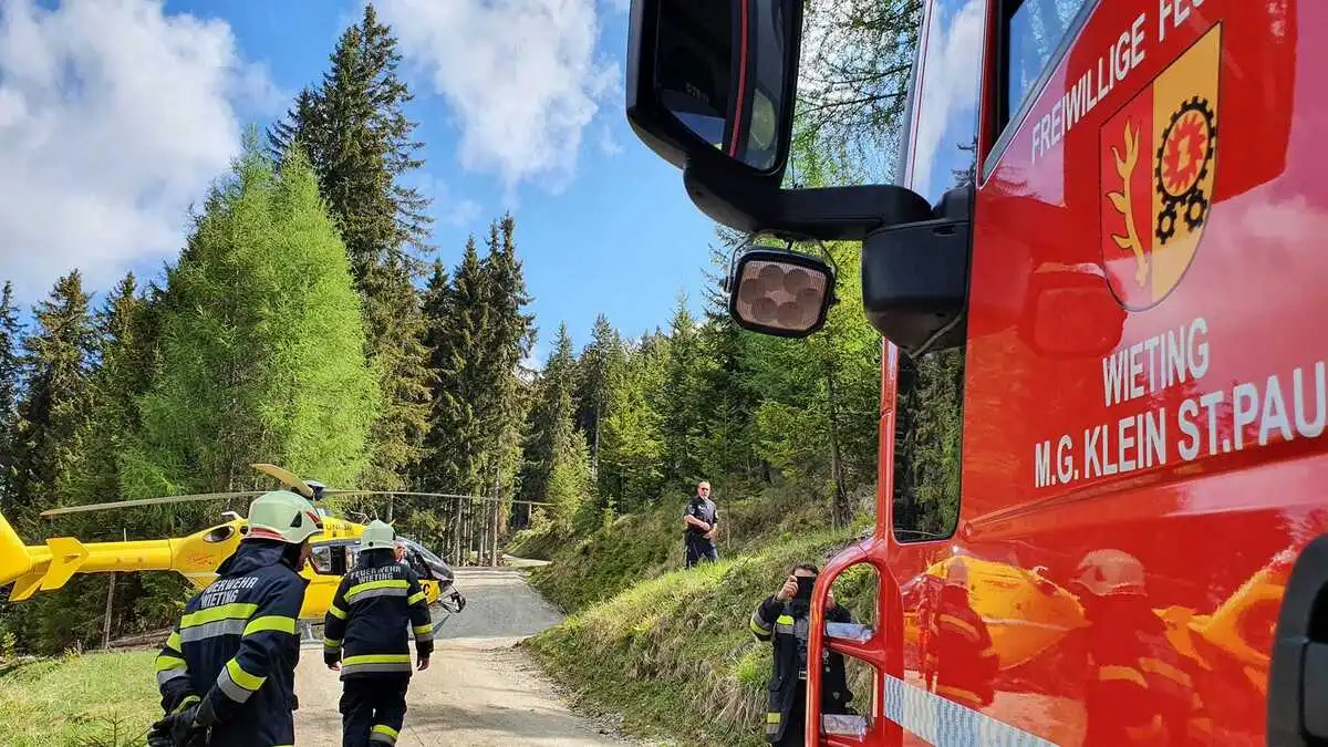 Auch die FF Wieting stand im Einsatz