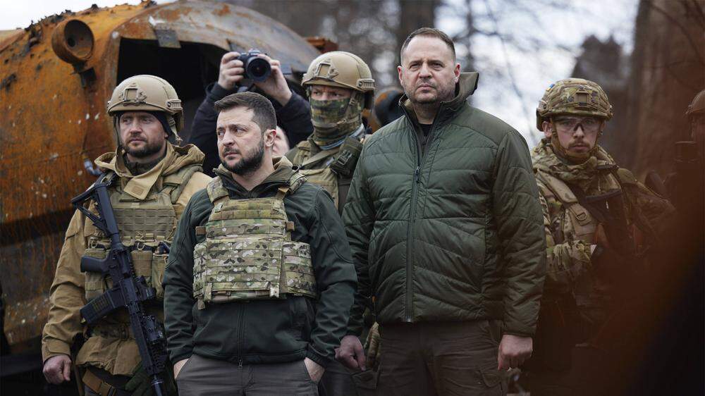 Die ukrainische Führung hält derzeit am Freiheitskampf für ihr Land fest 