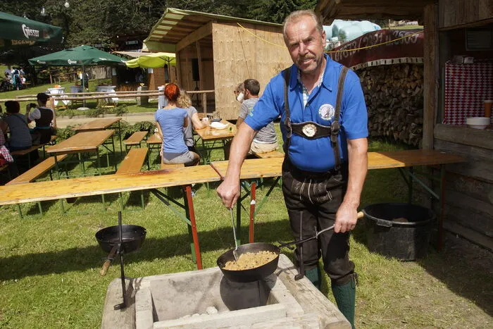 Auch kulinarisch gab es Bodenständiges zu entdecken.