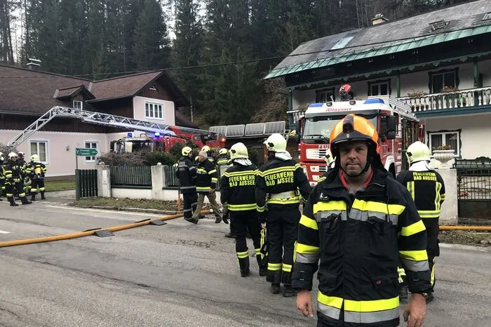 Christian Fischer, Einsatzleiter und Kommandant der FF Altaussee