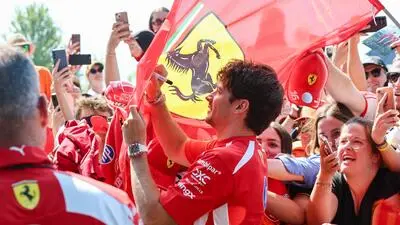 Bild zeigt Charles Leclerc