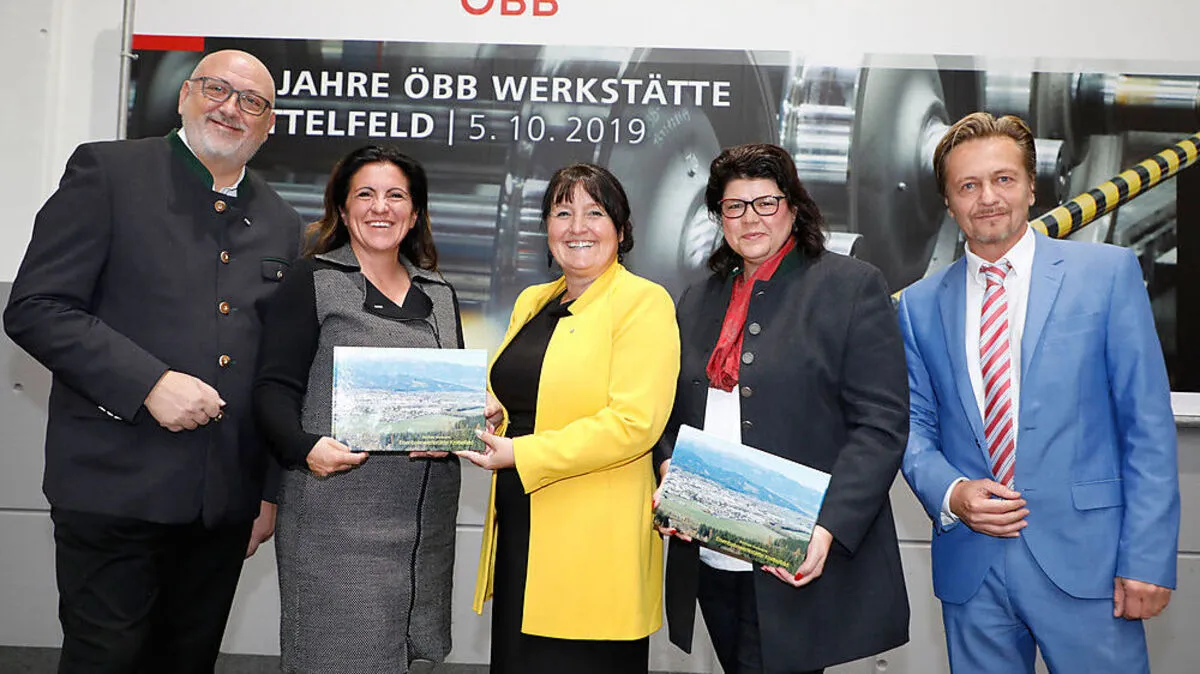 Der offizielle Festakt anlässlich der 150-Jahr Feier wurde unter anderem von ÖBB-Chef Andreas Matthä, TS-Geschäftsführerin Sandra Gott-Karlbauer, der zweiten Landtagspräsidentin Manuela Khom, LAbg. Helga Ahrer und dem Knittelfelder Bürgermeister Gerald Schmid besucht