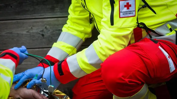 Rotes Kreuz im Einsatz (Sujetbild)