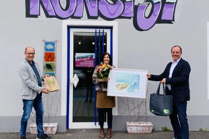 Die Kunstgalerie "Kunst 31" hat in der Bürgergasse 31 ihre Pforten geöffnet.