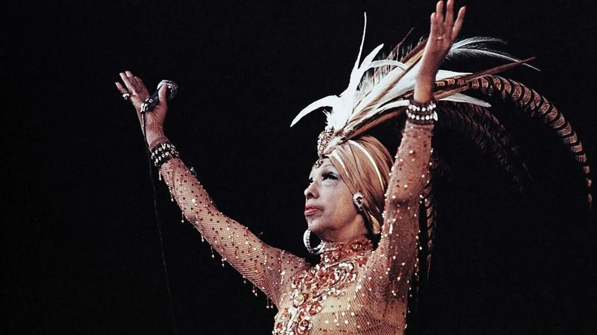 Josephine Baker im Jahr 1973