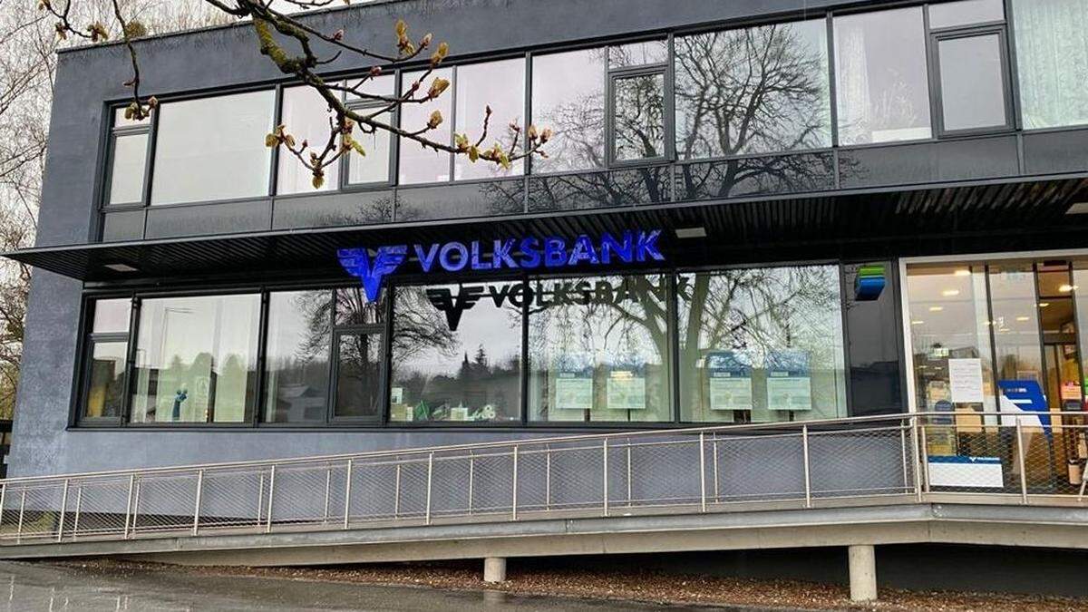 Die Pischelsdorfer Volksbank-Filiale