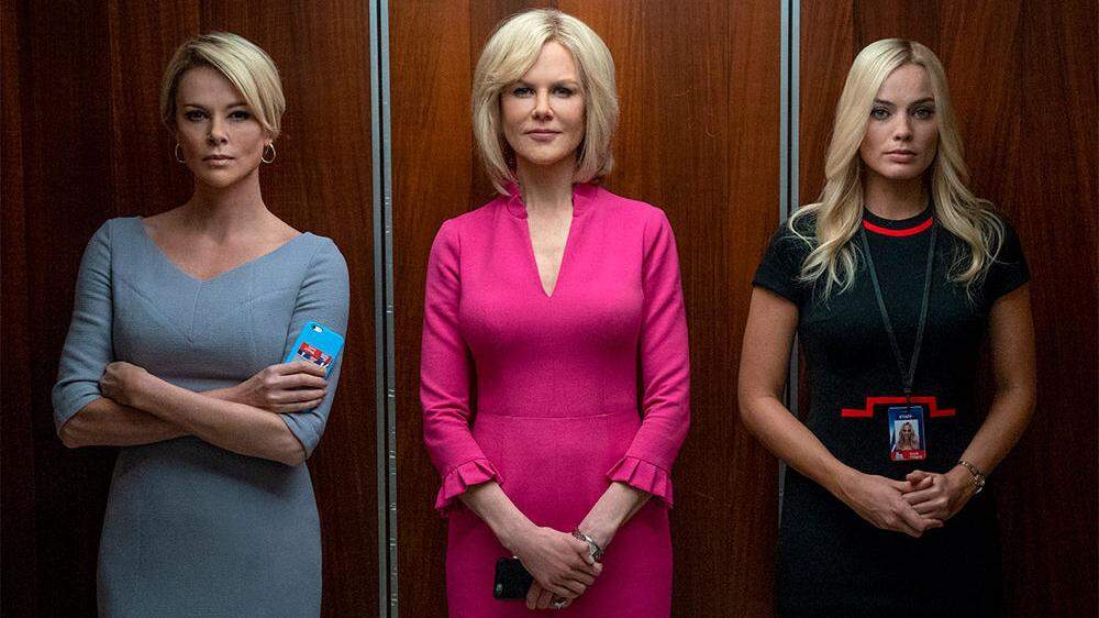 Starkes Schauspielerinnentrio (von links): Charlize Theron, Nicole Kidman und Margot Robbie als Fox- Anchorfrauen.