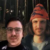 Maximilian Demets und Konstantin Johann filmten in der Slowakei, nahe der österreichischen Grenze im Wald