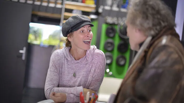 Casting-Organisatorin Annemarie Komposch behielt den Überblick.