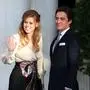  October 23, 2021, Athens, Greece: Princess Beatrice of York and Edoardo Mapelli Mozzi arrived for the wedding. Prince Philippos of Greece and Nina Flohr marriage in Athens Cathedral. Athens Greece - ZUMAv62_ 20211023_zaf_v62_059 Copyright: xAristidisxVafeiadakisx