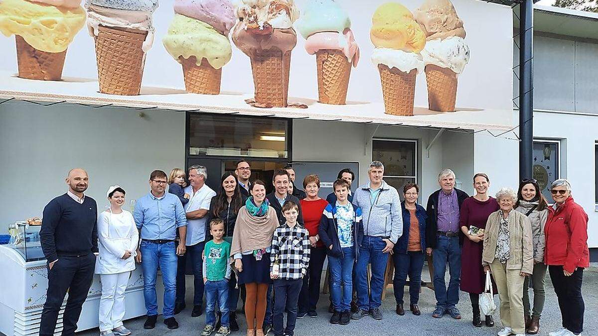 Die Eis-Familie Wagner lud zum Erntedankfest in die Eisoase nach Pischelsdorf ein