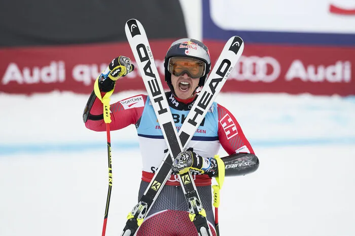 Strahlender Sieger: Erik Guay