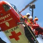 Der Mann wurde vom RK1 ins Krankenhaus geflogen