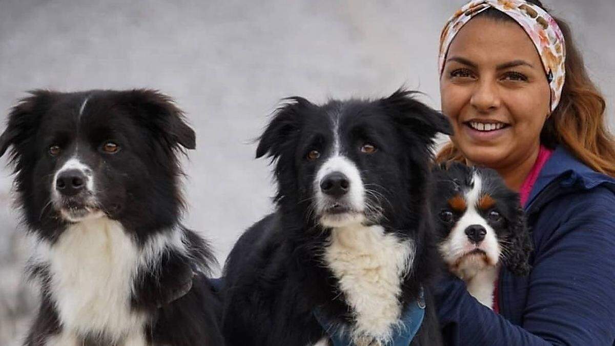 Stefanie Mauritsch unternimmt mit den Hunden auch Spaziergänge