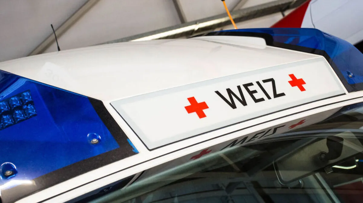 Das Rote Kreuz brachte die Frau ins LKH Weiz