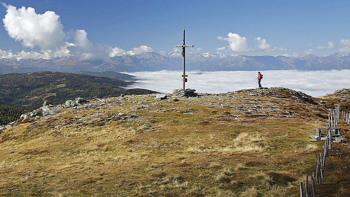 Der Grenzwächter: Vom Gstoder sieht man nach Salzburg, in die Steiermark und nach Kärnten