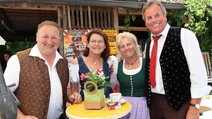 Mit dabei waren u.a. der „MGV Kornblume Liebenfels“, die „Schuhplattlergruppe Mirnig“ sowie „Die 4 Lavantaler.“