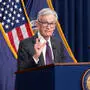 Zu sehen ist der Chef der US-Notenbank Fed, Jerome Powell | Chef der US-Notenbank Fed, Jerome Powell