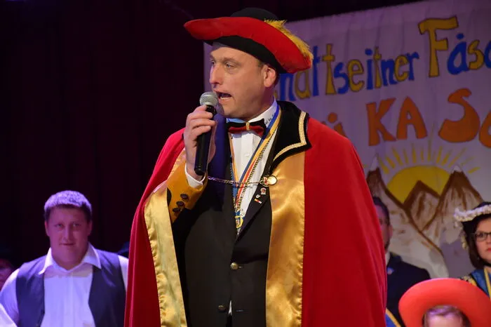 Stolz ist Faschingskanzler Günter Brunner auf ...