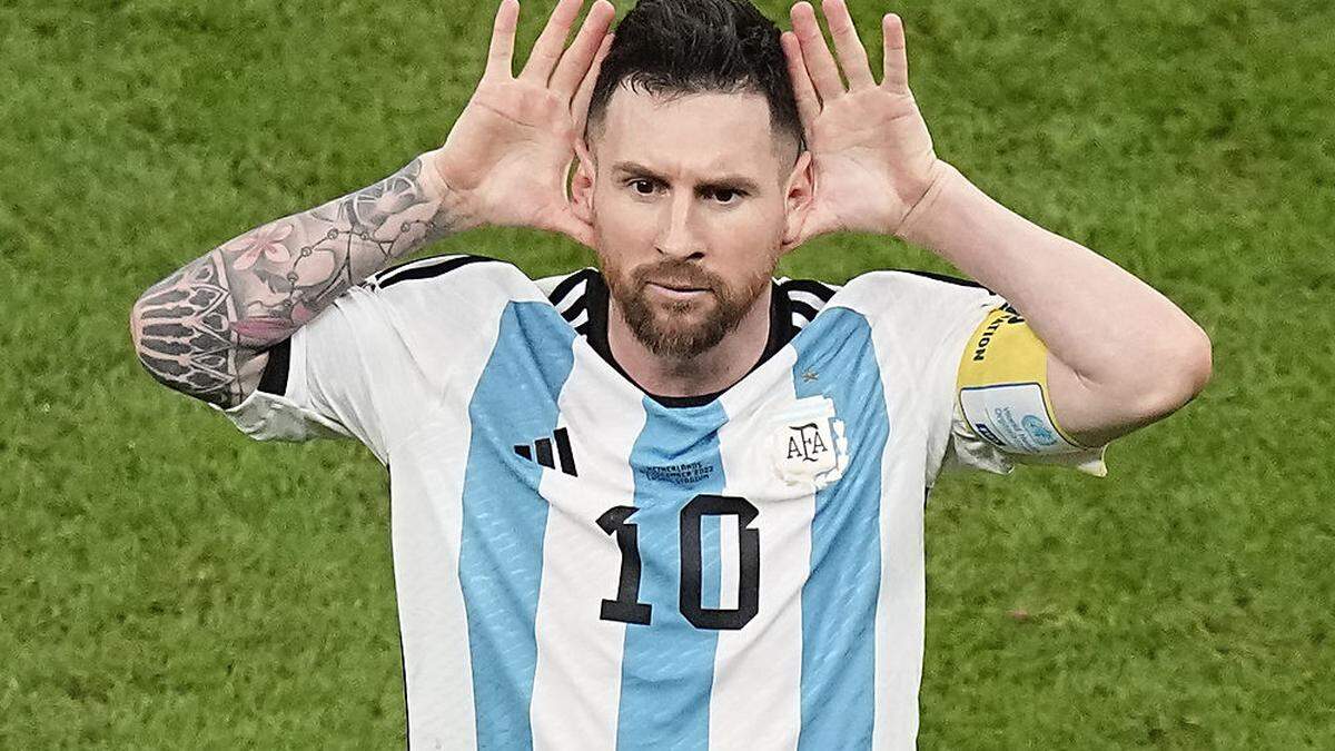 Lionel Messi führte Argentinien ins Halbfinale.