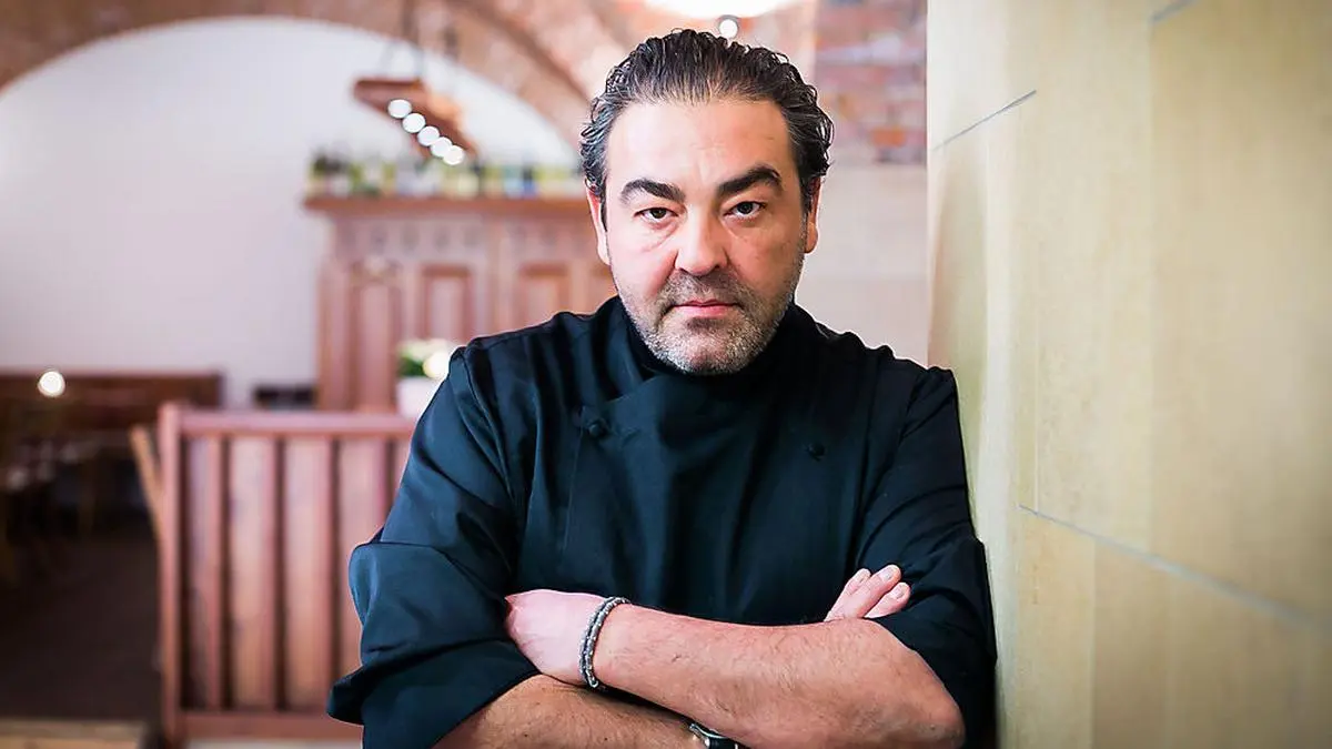 Joan Amador in seinem Lokal in Wien