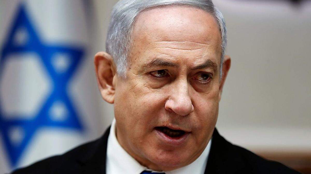 Israels Ministerpräsident Benjamin Netanyahu 