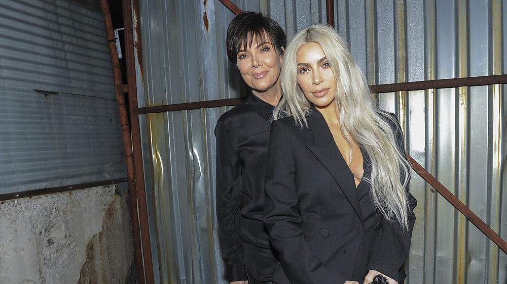 Kim Kardashian und ihre Mutter Kris Jenner