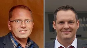 Siegfried Gugl (links) geht, Gunter Kienberger wird Zweiter Vizebürgermeister