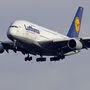 Airbus A380 der Lufthansa