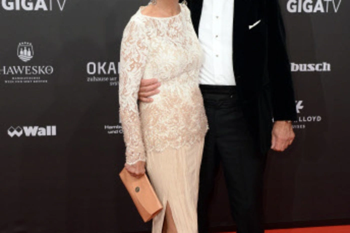 Schauspielerin Uschi Glas und Eheman Dieter Hermann