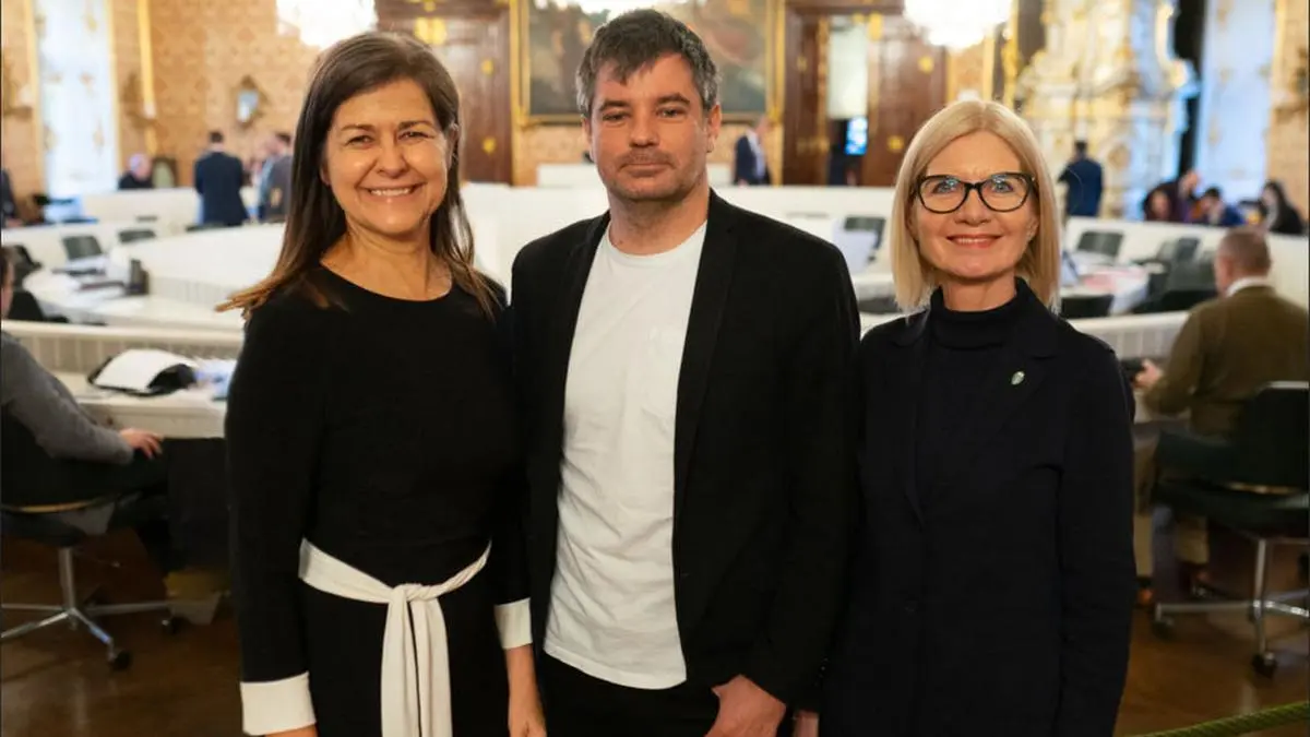Doris Kampus, Wolfgang Moitzi und Gabriele Kolar